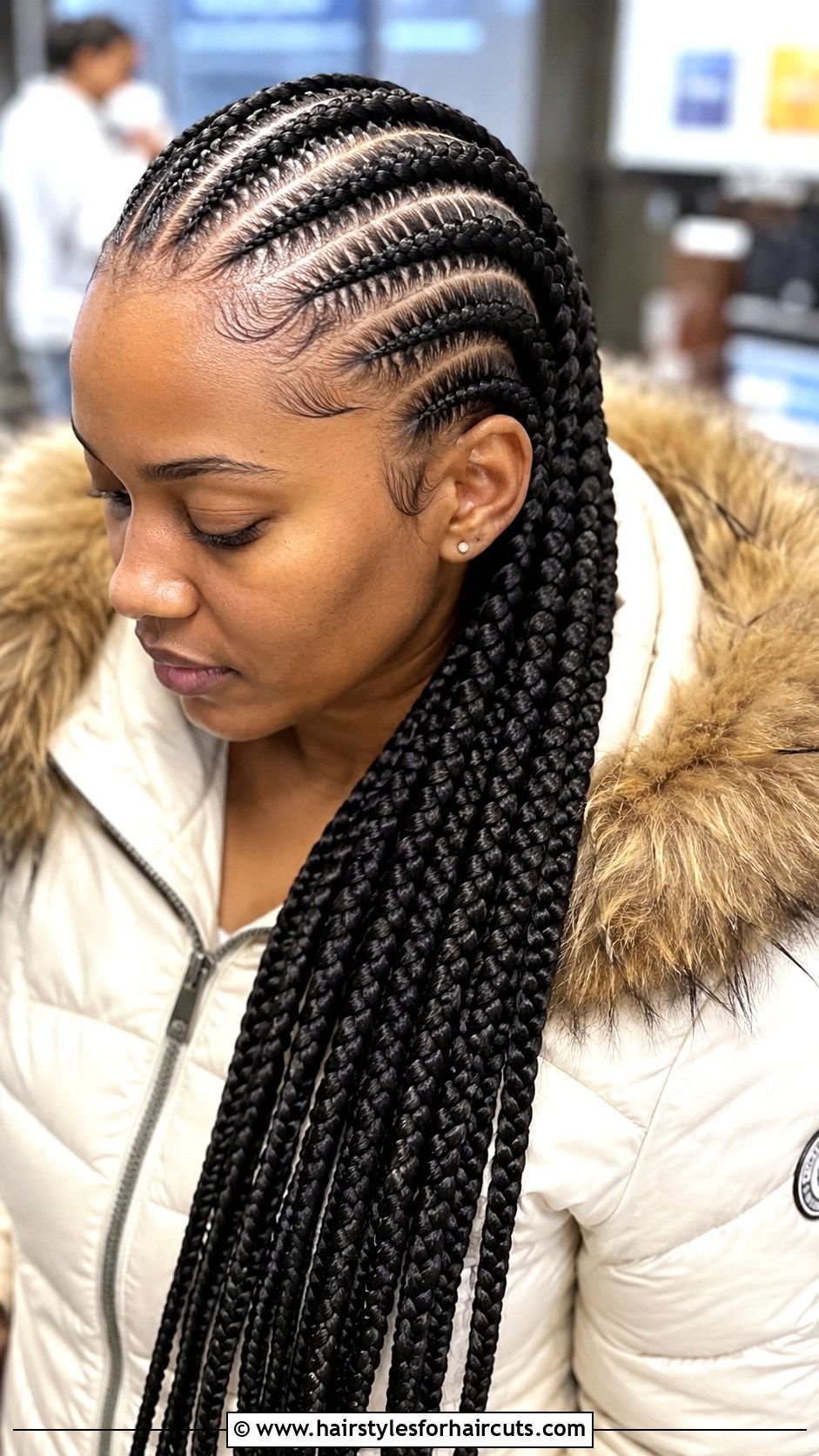 Cornrows With Extensions - 25 cornrow hairstyles with natural hair - 25 cornrow hairstyles with natural hair