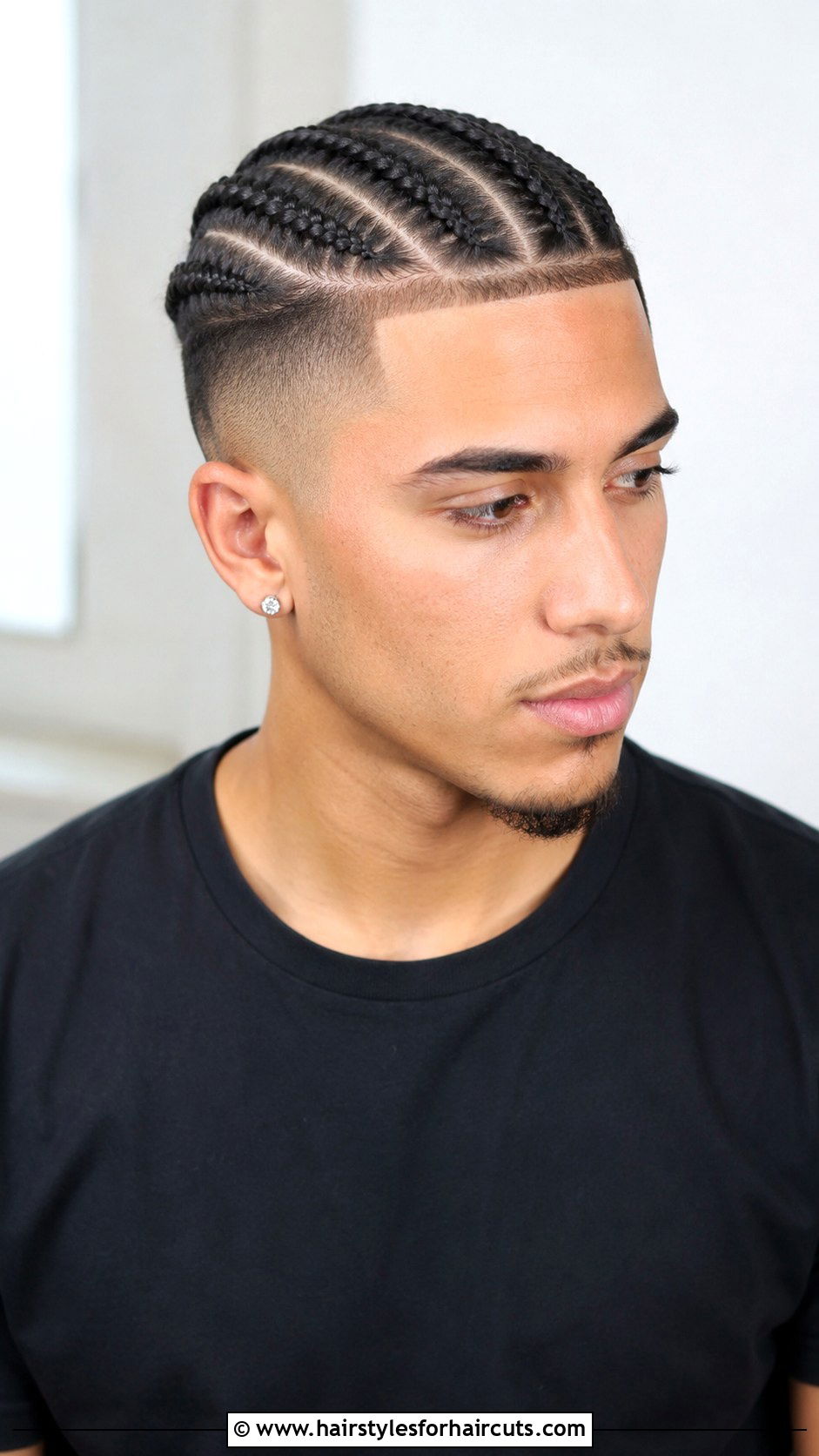 Cornrows With Fade - 25 african american men hairstyles - 25 african american men hairstyles