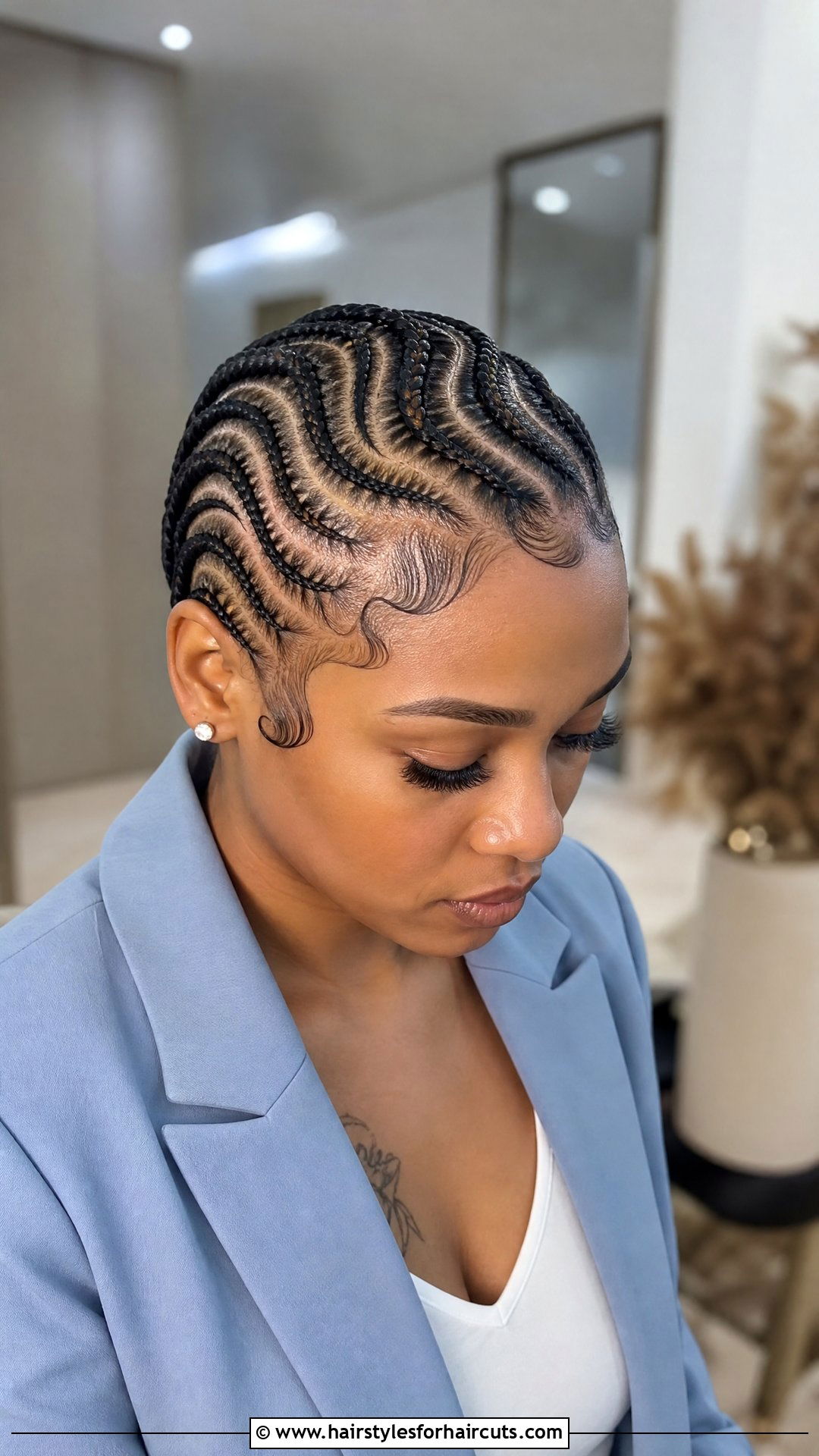 Cornrows With Waves - 25 corn rows hairstyles - 25 corn rows hairstyles