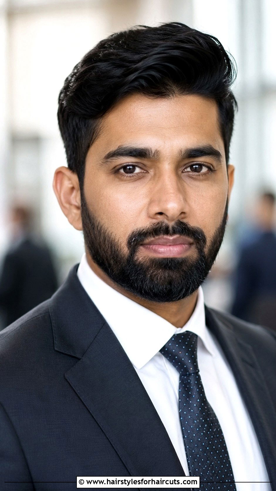Corporate Beard - 25 facial hairstyles for round faces - 25 facial hairstyles for round faces