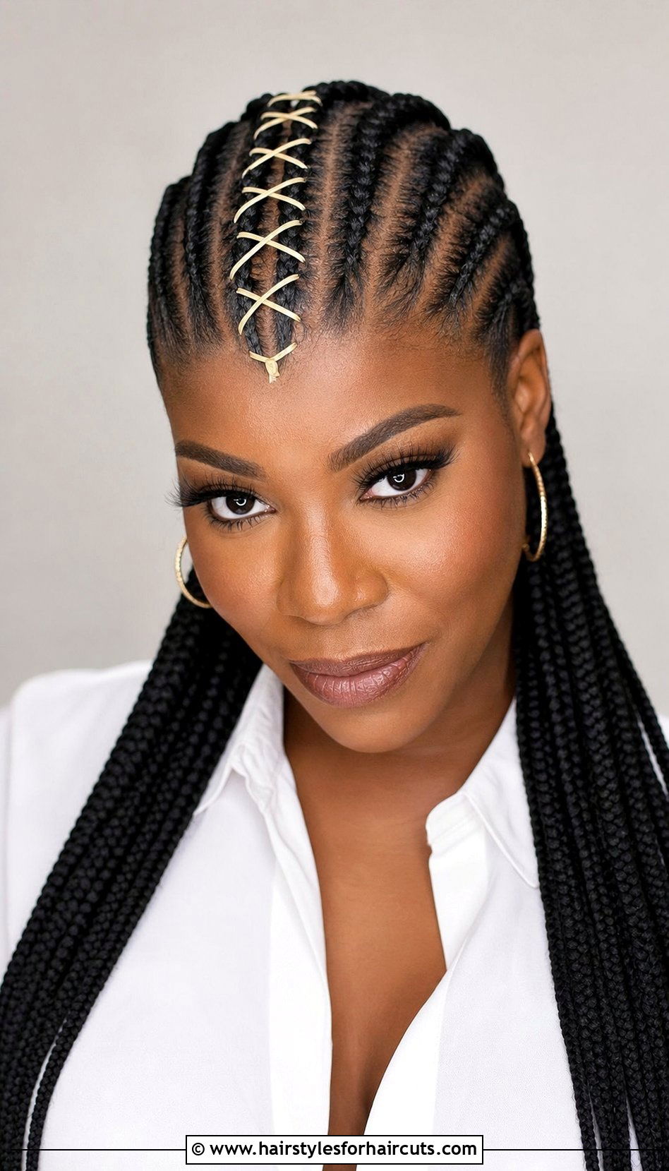 Corset Front Braid Stitch - 25 front braid hairstyles for black hair - 25 front braid hairstyles for black hair