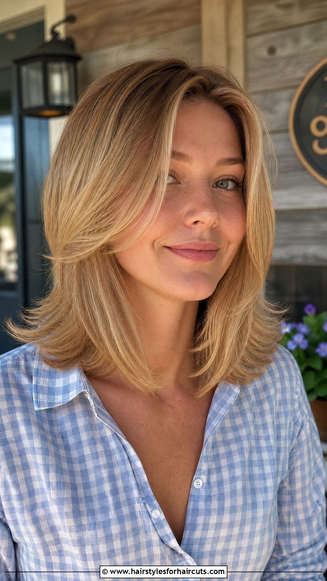Country Girl Flipped Ends Hairstyle - 25 western hairstyles - 25 western hairstyles