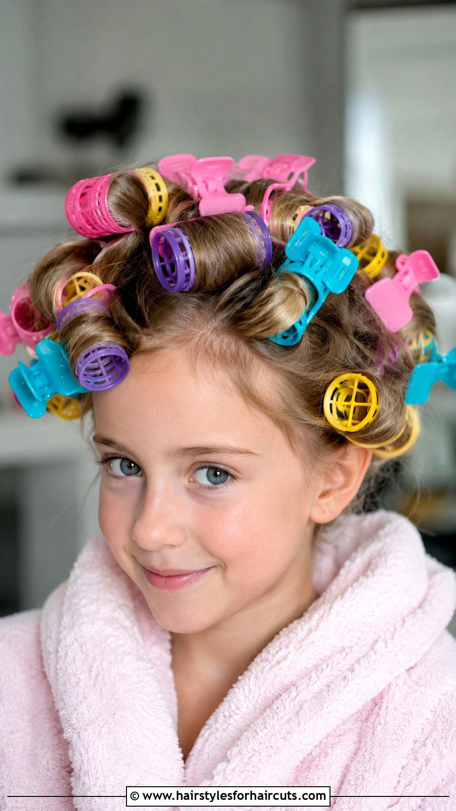 Crazy Curlers Updo - 25 funny hairstyles for girls - 25 funny hairstyles for girls