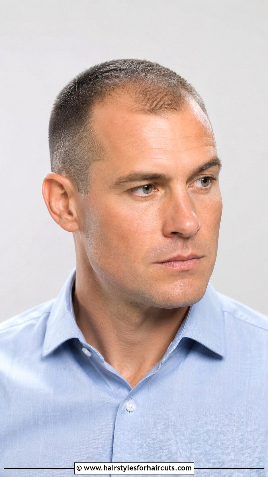 Crew Cut Balding - 25 balding haircuts for thin hair men - 25 balding haircuts for thin hair men