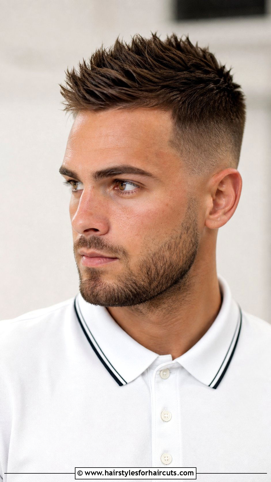 Crew Cut With Textured Top - 25 haircuts for thin hair on top - 25 haircuts for thin hair on top