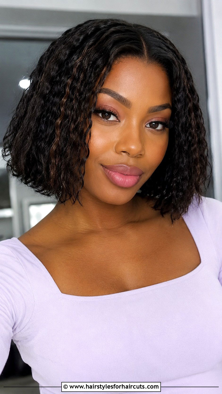 Crimped Bob With Babylights Black Hair - 25 bob crimped hairstyles for black hair - 25 bob crimped hairstyles for black hair