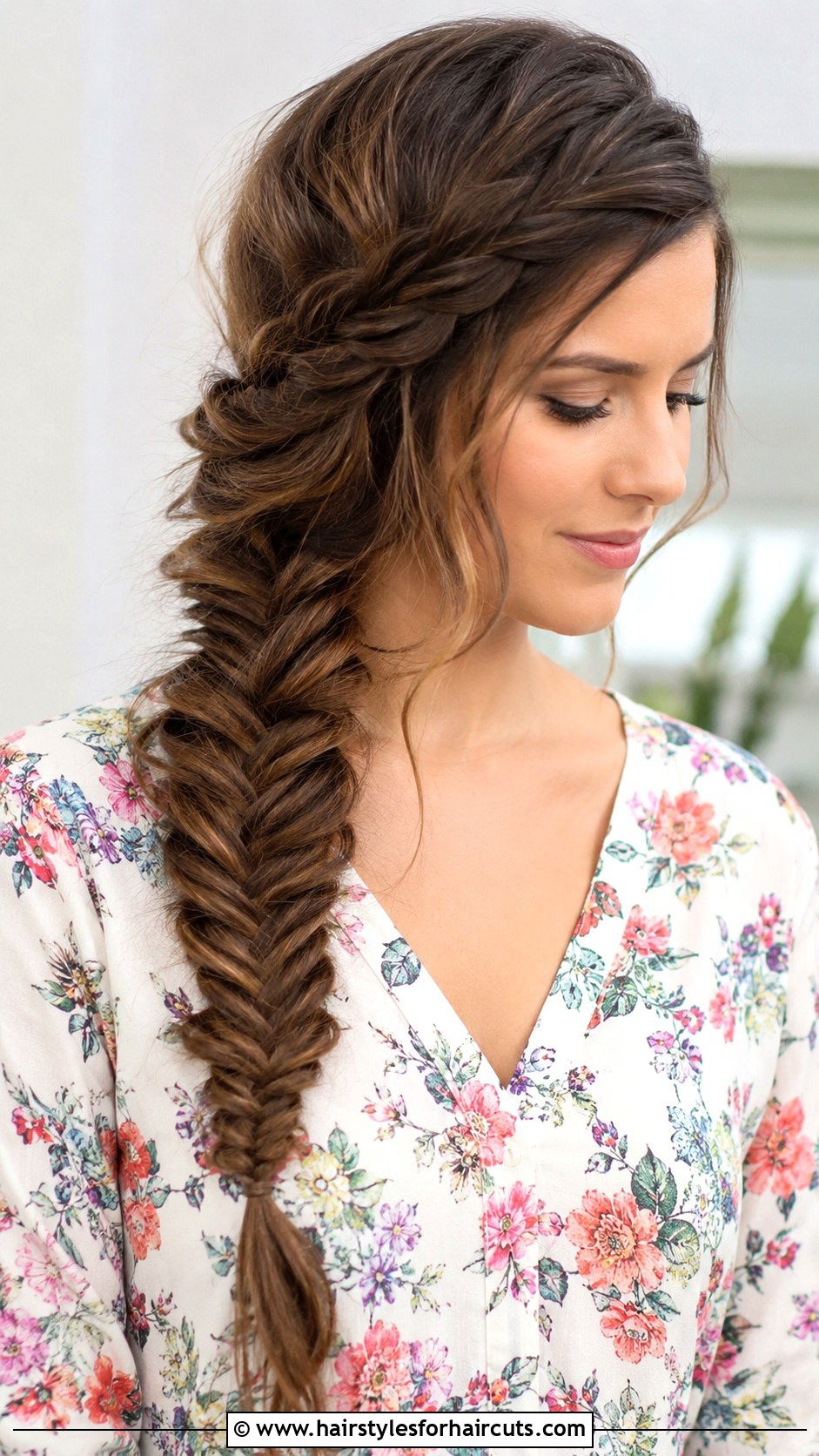 Crimped Fishtail Braid - 25 crimped hairstyles - 25 crimped hairstyles