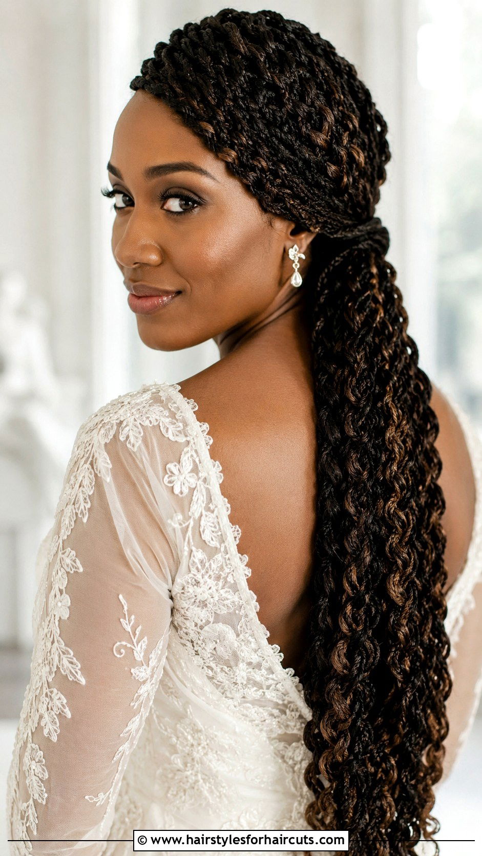 Crimped Infinity Braid - 25 crimping hairstyles for wedding - 25 crimping hairstyles for wedding