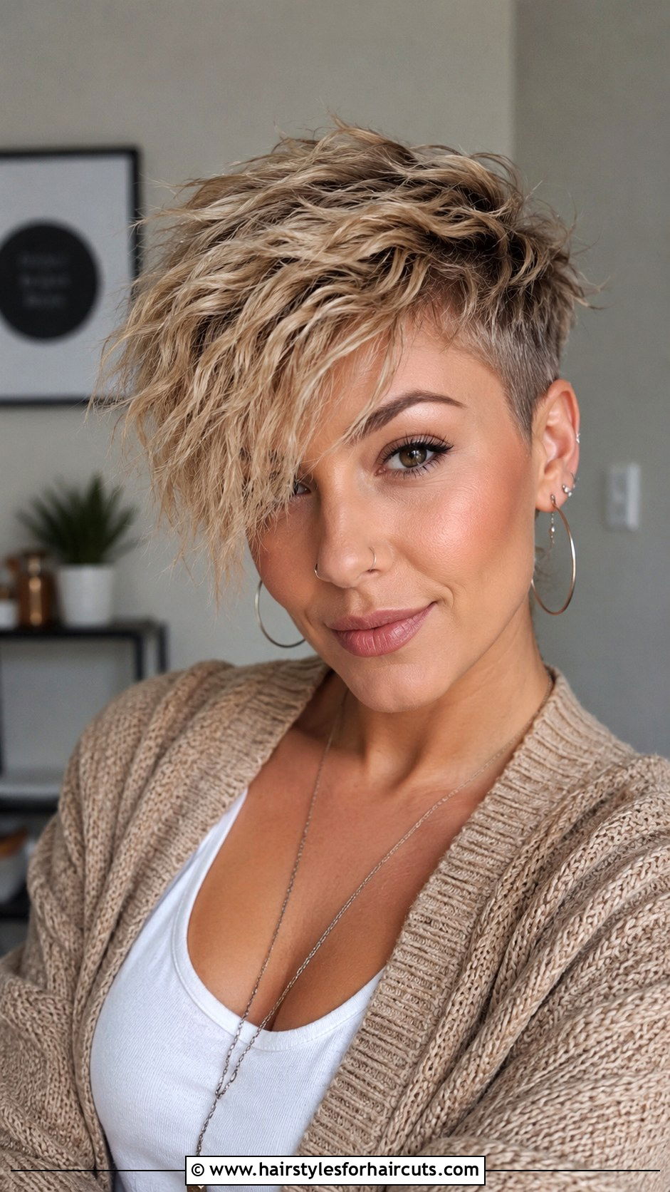 Crimped Layered Pixie - 25 short hair crimped hairstyles - 25 short hair crimped hairstyles