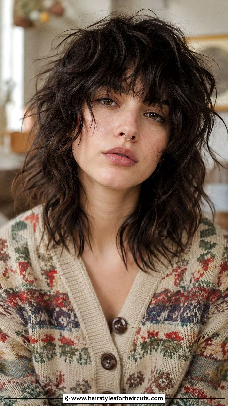 Crimped Wolf Cut - 25 crimped hairstyles - 25 crimped hairstyles