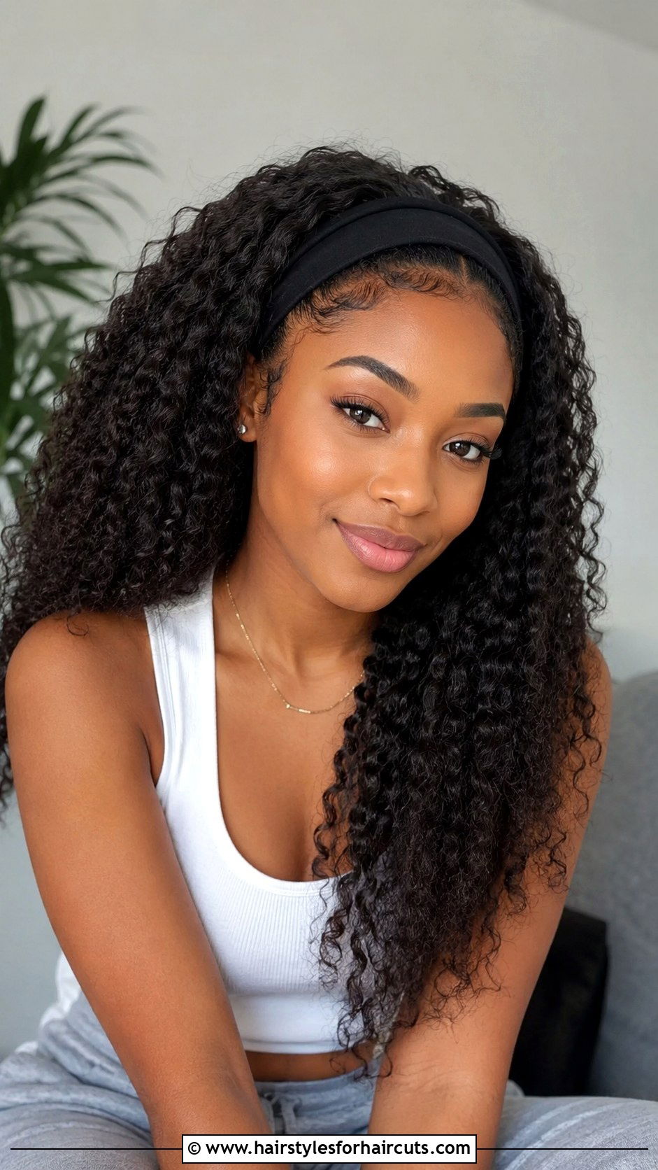 Crinkle Hair With Headband - 25 crinkle hairstyles - 25 crinkle hairstyles