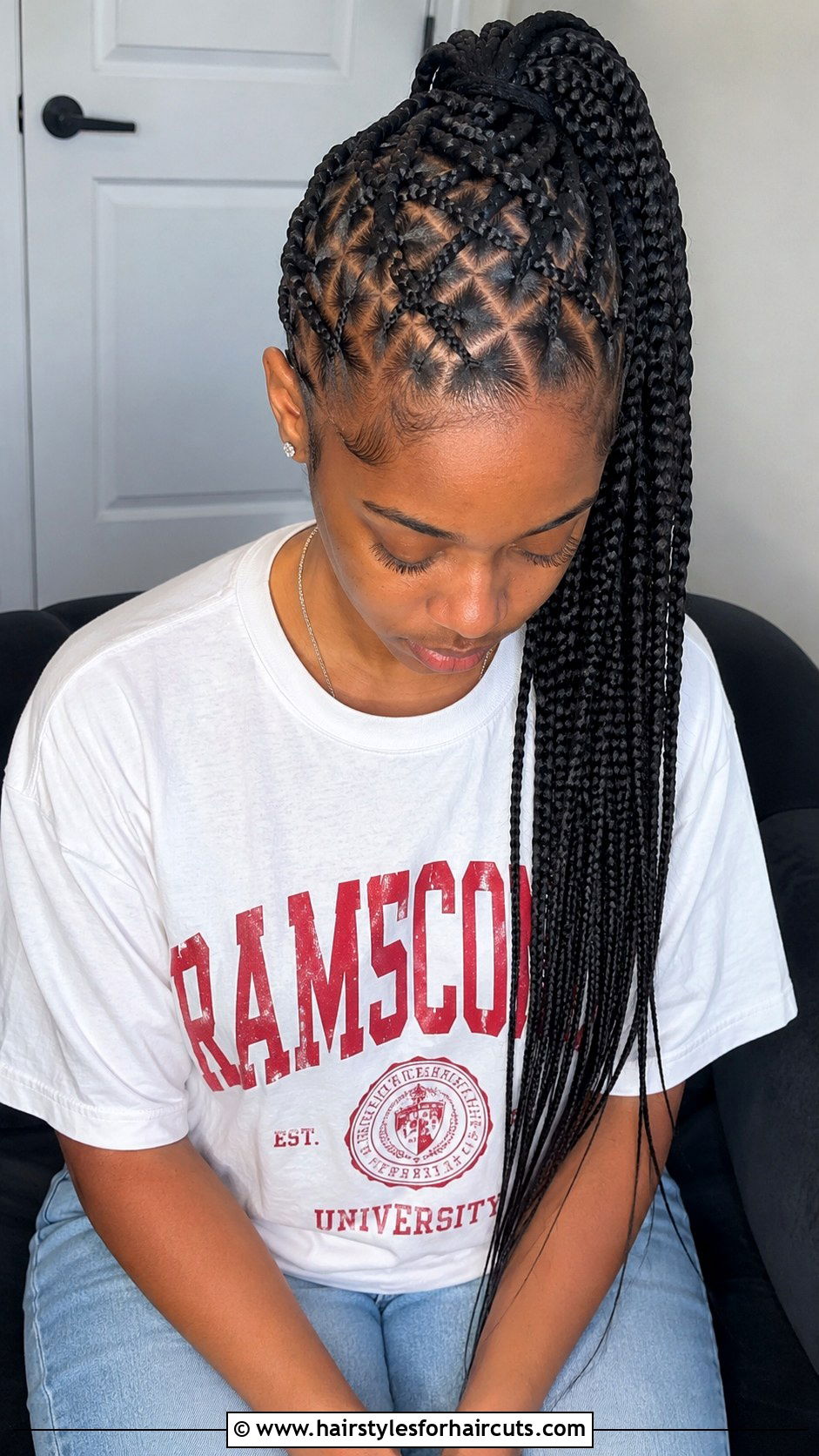 Criss Cross Braids - 25 african braids hairstyles - 25 african braids hairstyles