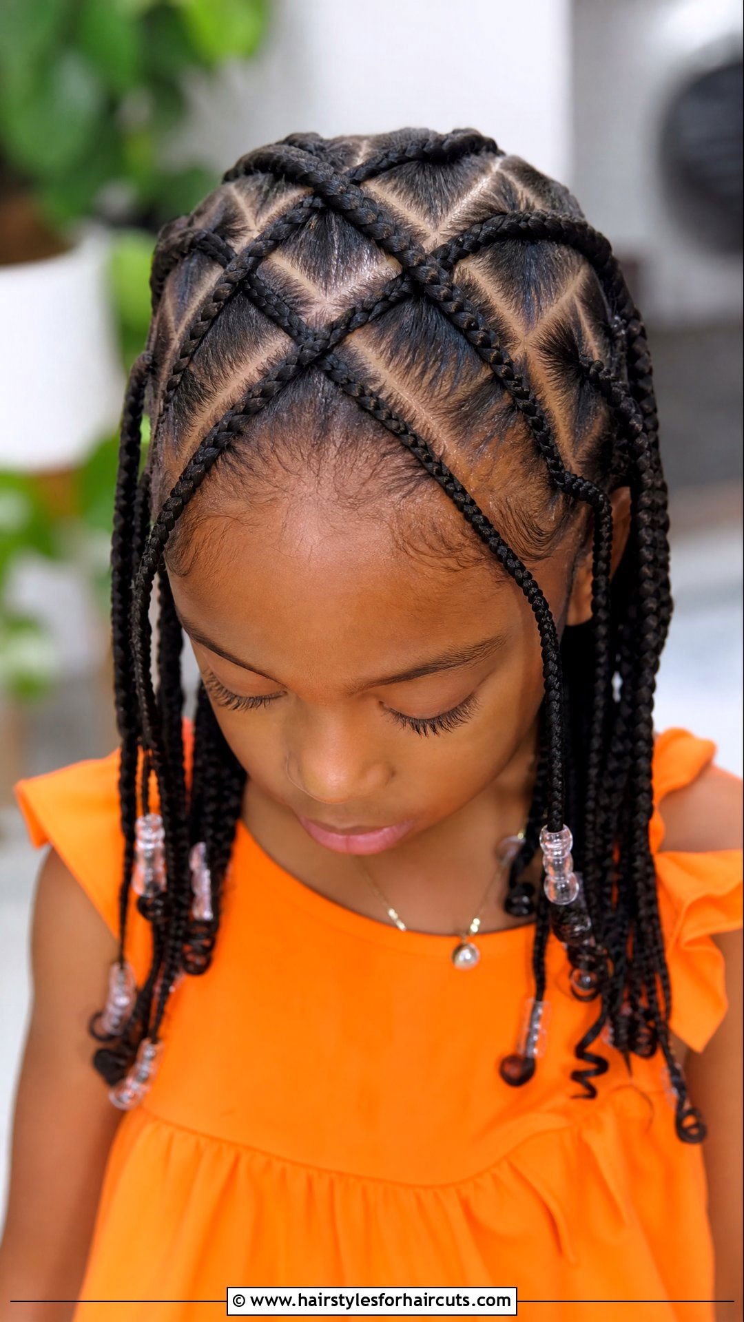 Criss Cross Cornrows - 25 corn roll hairstyles for little girl - 25 corn roll hairstyles for little girl