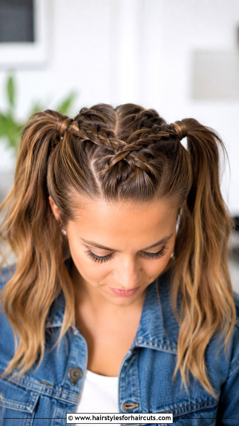 Criss Cross Pigtails - 25 criss cross hairstyles - 25 criss cross hairstyles