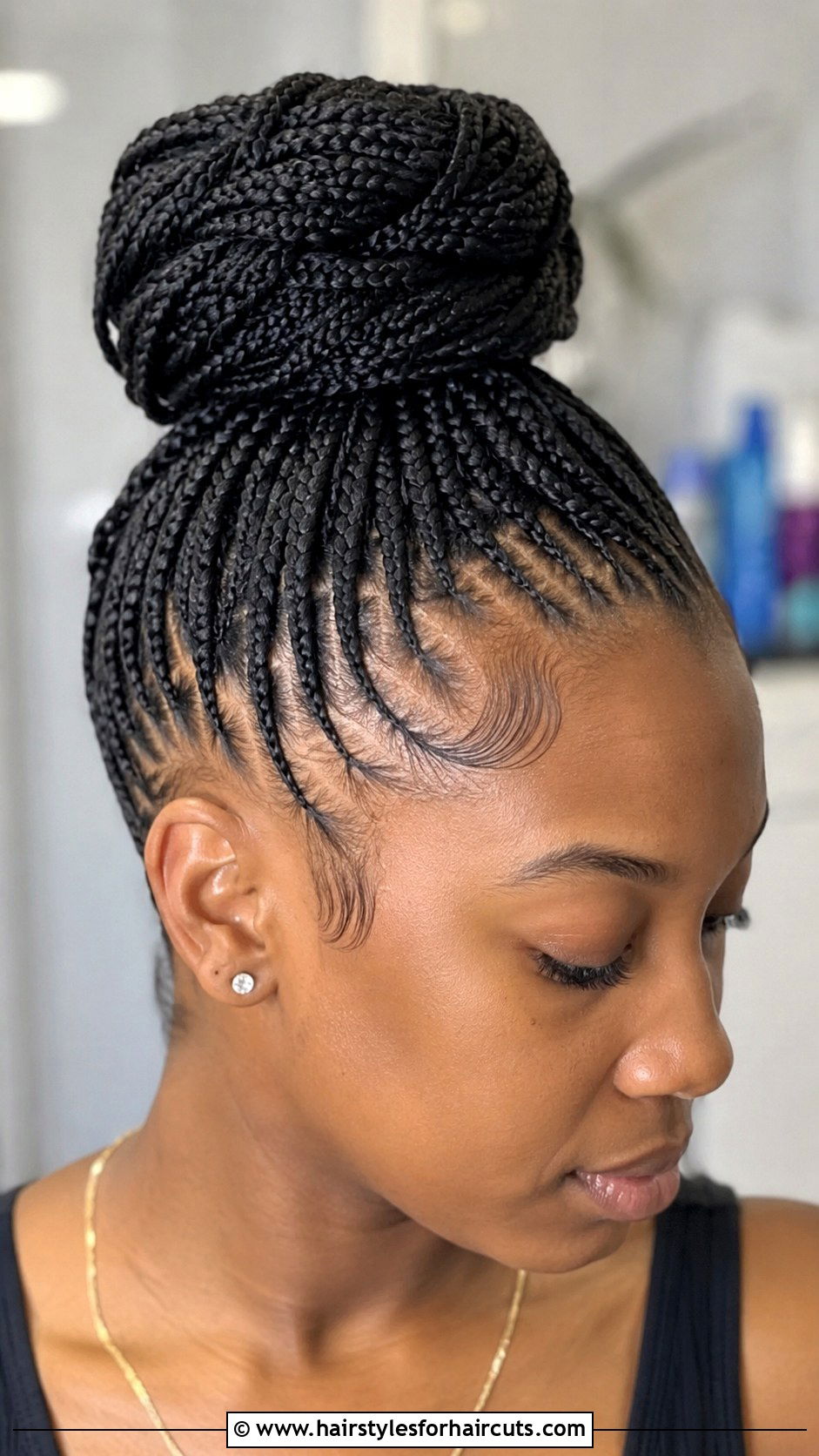 Crochet Braided Ponytail Bun - 25 braided ponytail bun hairstyles for black hair - 25 braided ponytail bun hairstyles for black hair