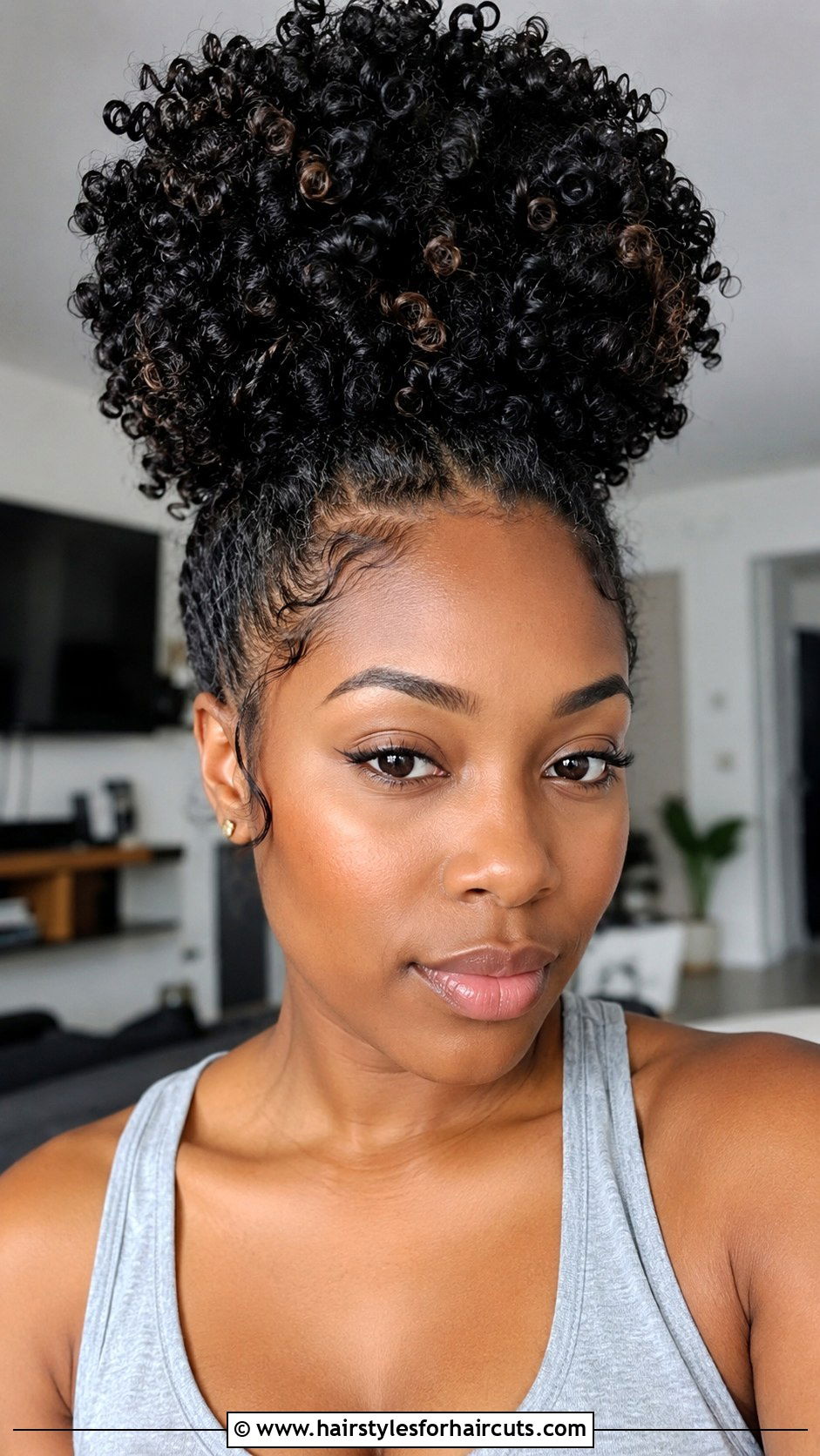 Crochet Curly Updo - 25 crochet updo hairstyles for black hair - 25 crochet updo hairstyles for black hair