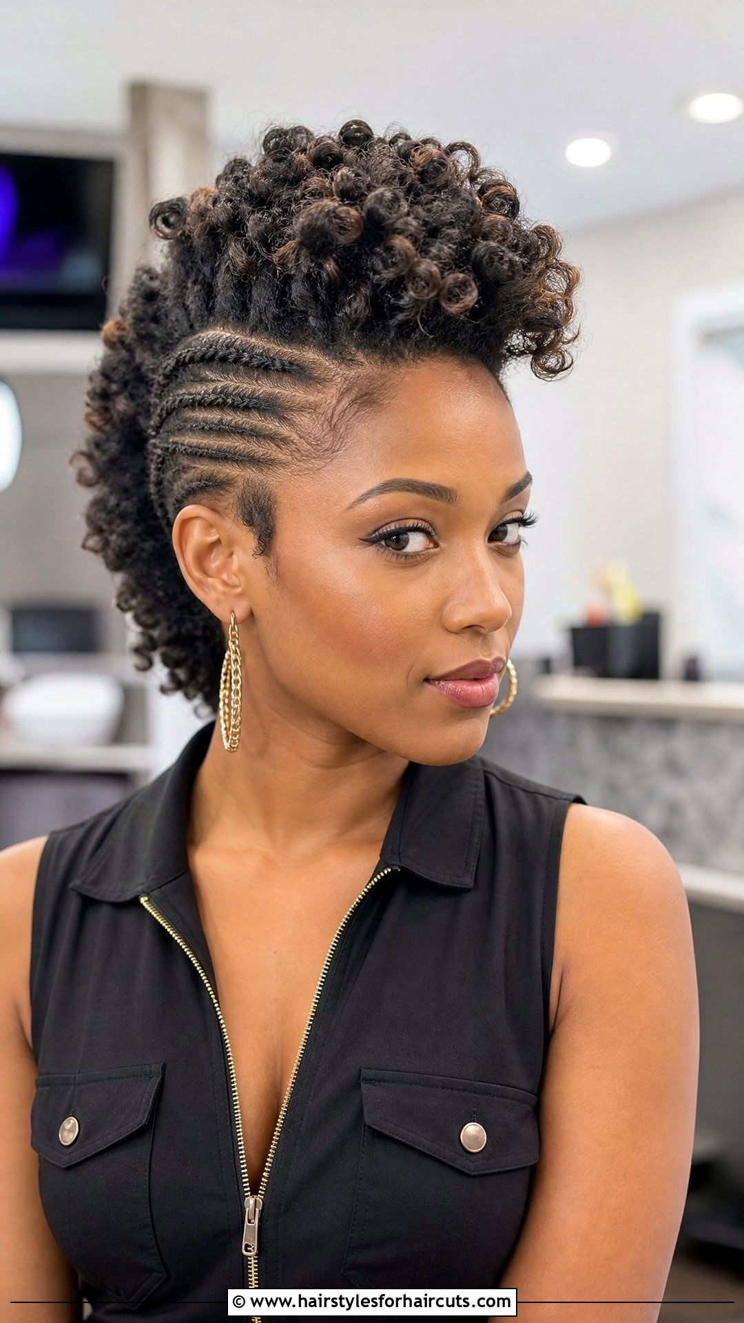 Crochet Faux Hawk - 25 crochet hairstyles - 25 crochet hairstyles
