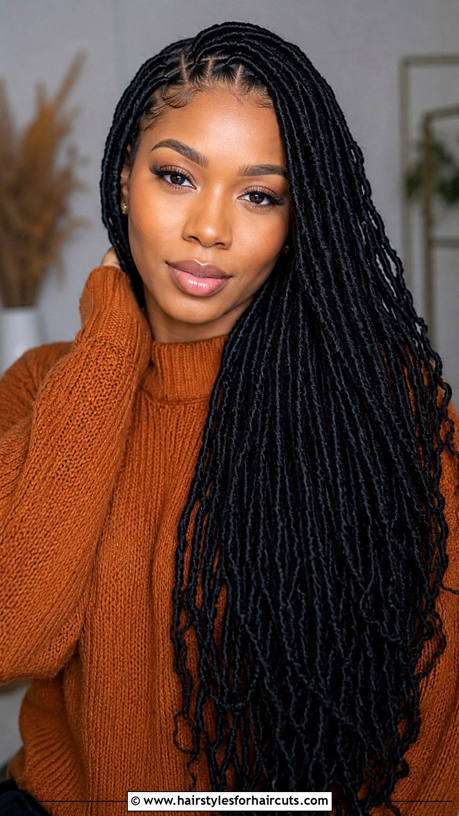 Crochet Faux Locs - 25 braided hairstyles with crochet hair - 25 braided hairstyles with crochet hair