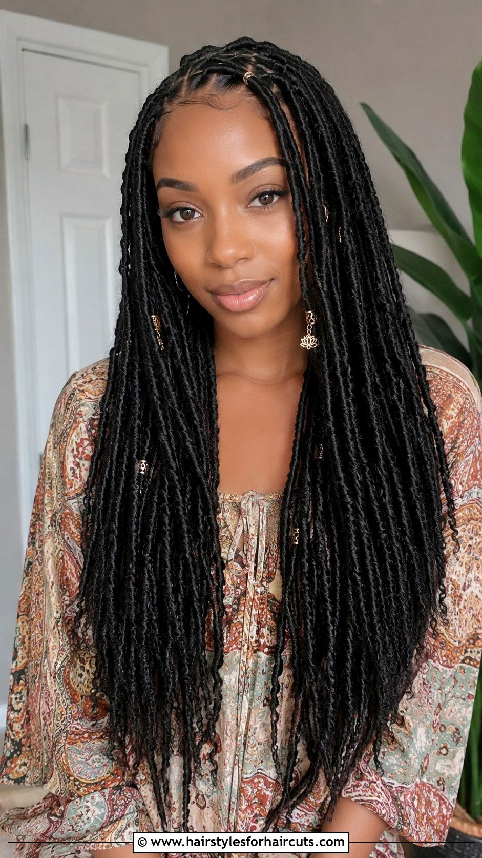 Crochet Faux Locs Hairstyle - 25 african haircuts - 25 african haircuts