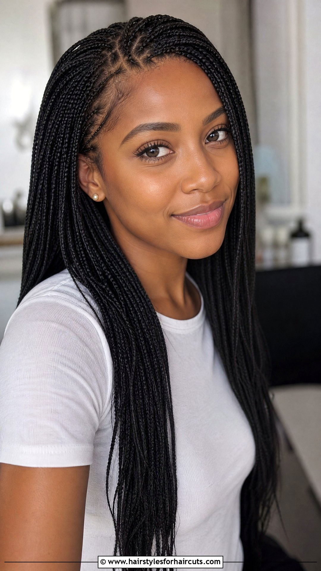 Crochet Micro Braids - 25 crochet hairstyles for round faces - 25 crochet hairstyles for round faces