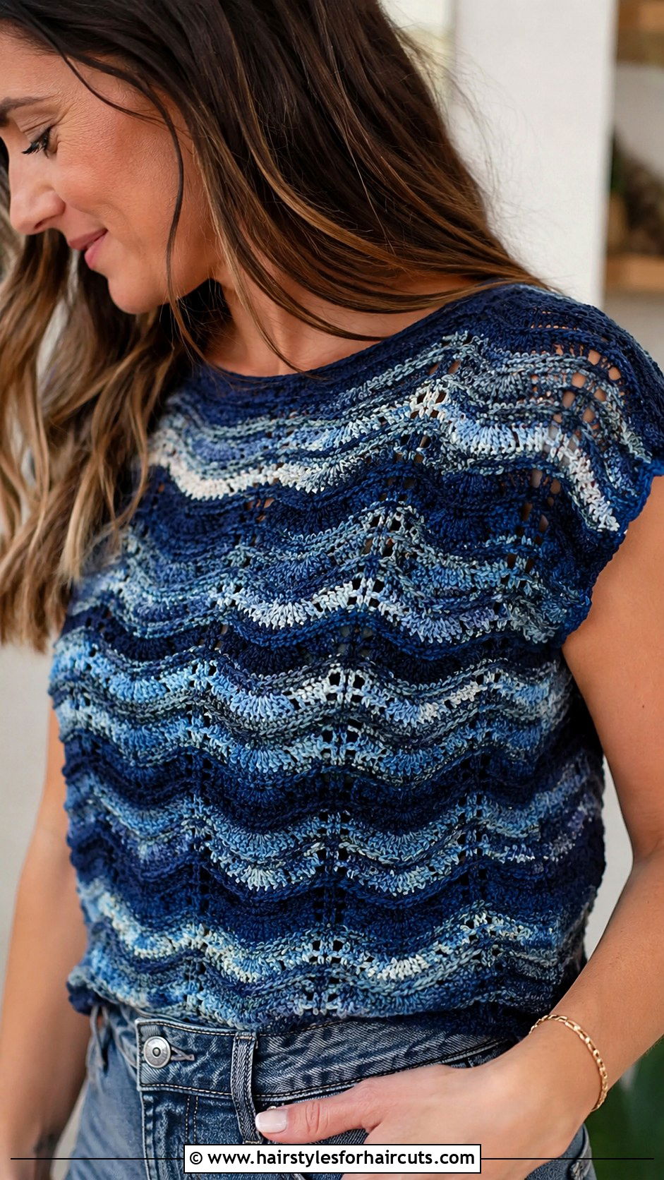 Crochet Ocean Wave With Highlights - 25 crochet ocean wave hairstyles - 25 crochet ocean wave hairstyles