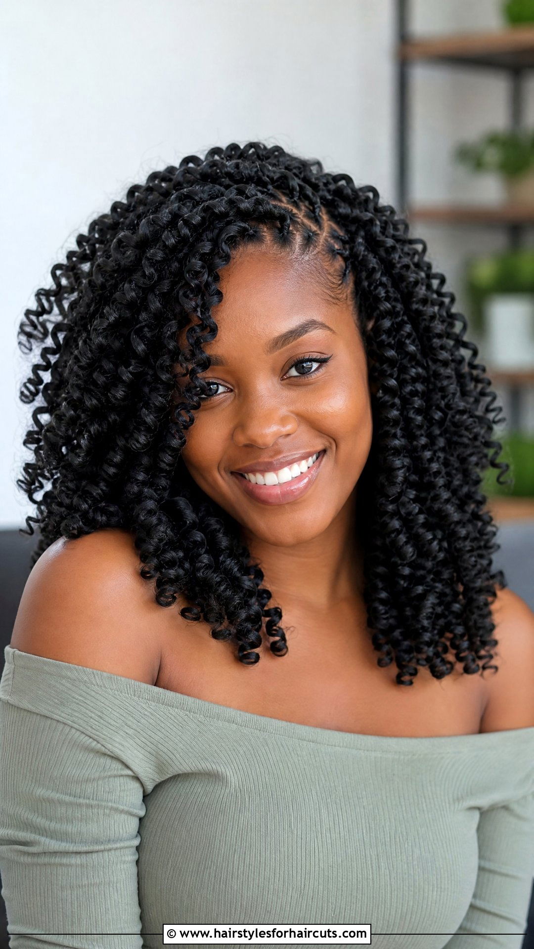 Crochet Ripple Deep Twist - 25 crochet hairstyles - 25 crochet hairstyles