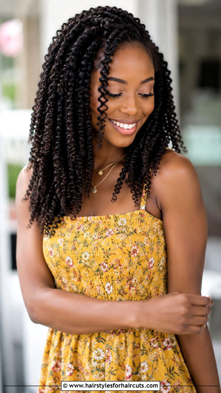 Crochet Spring Twists - 25 braided hairstyles with crochet hair - 25 braided hairstyles with crochet hair