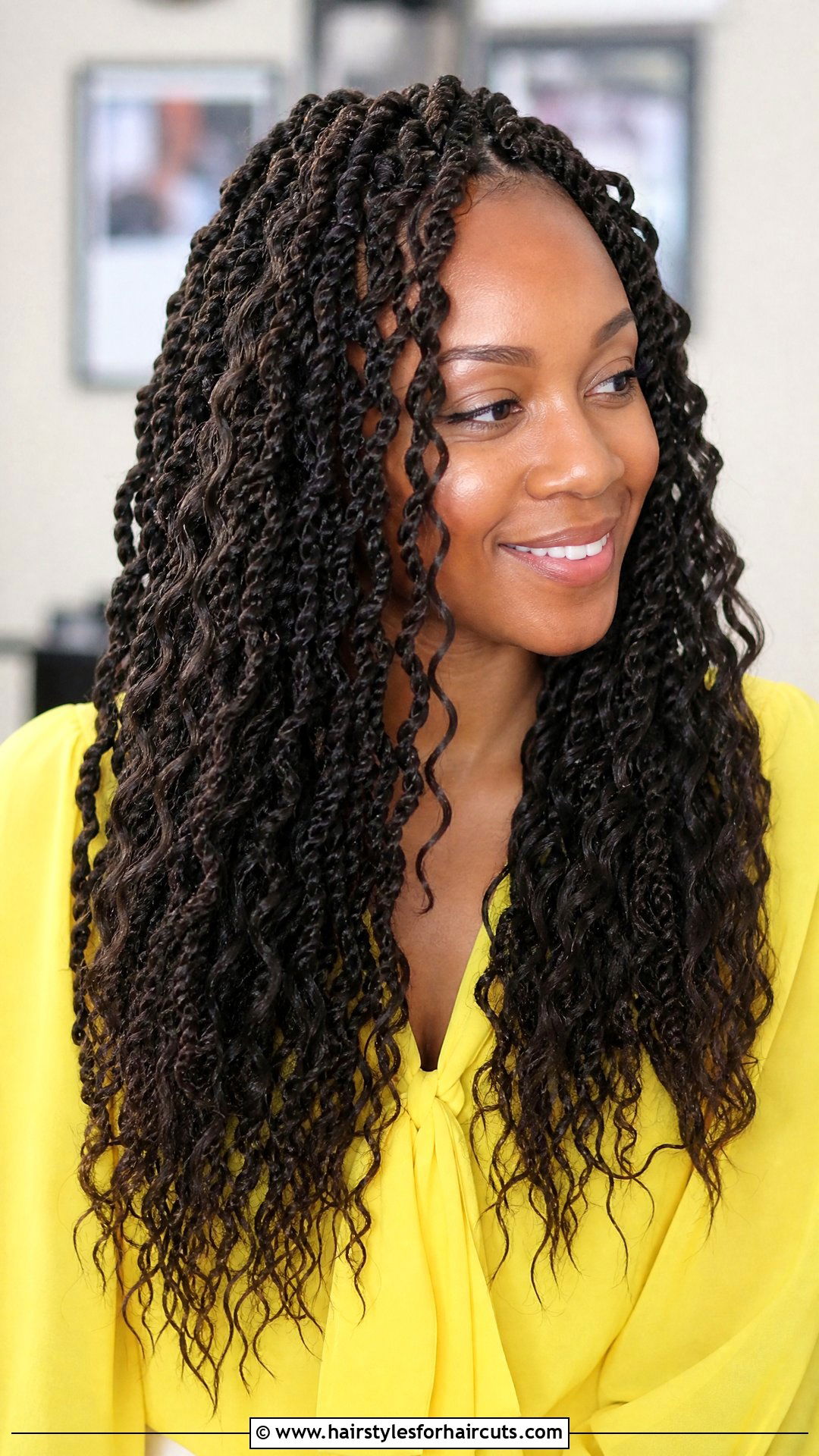 Crochet Twists Wavy Pattern - 25 twists haircuts - 25 twists haircuts
