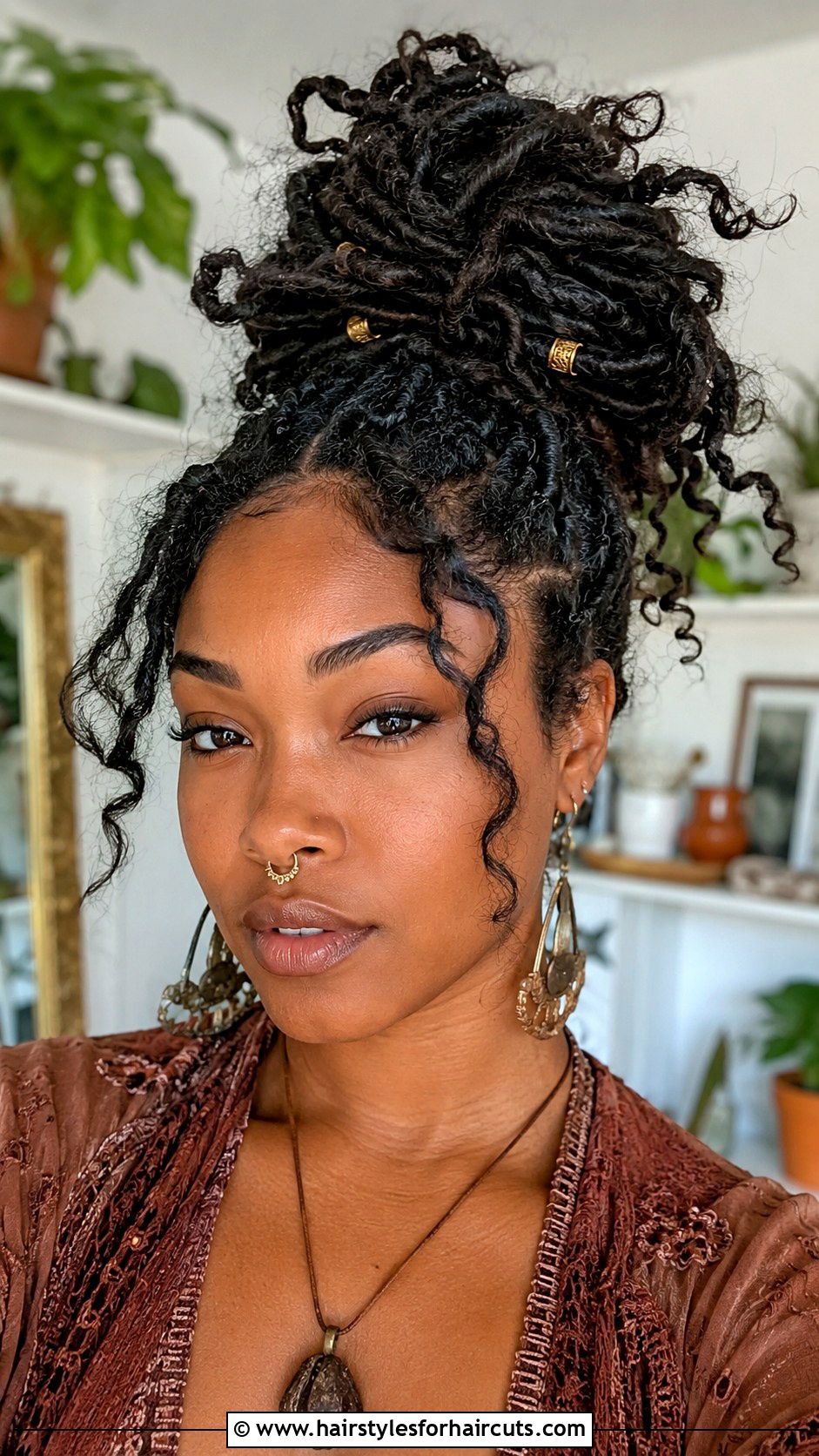 Crochet Water Wave Updo - 25 crochet updo hairstyles for black hair - 25 crochet updo hairstyles for black hair