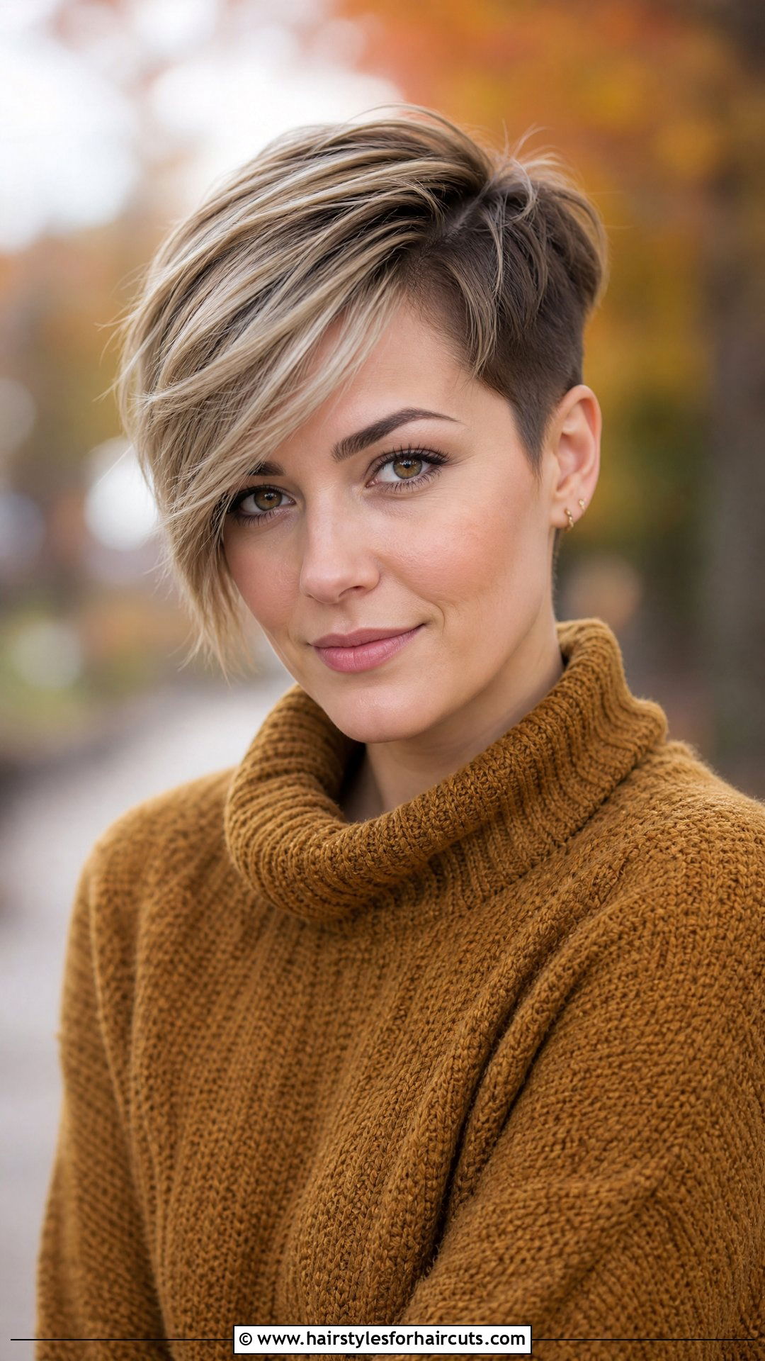 Cropped Cut With Side Swept Bangs - 25 best hairstyles for thinning hair women - 25 best hairstyles for thinning hair women