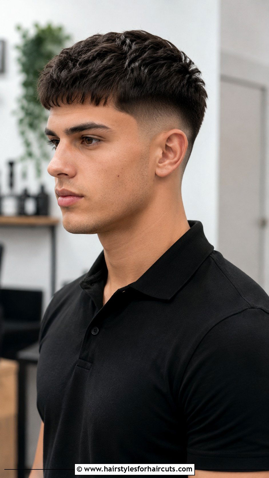 Cropped Edgar Haircut - 25 edgar haircuts for straight hair - 25 edgar haircuts for straight hair