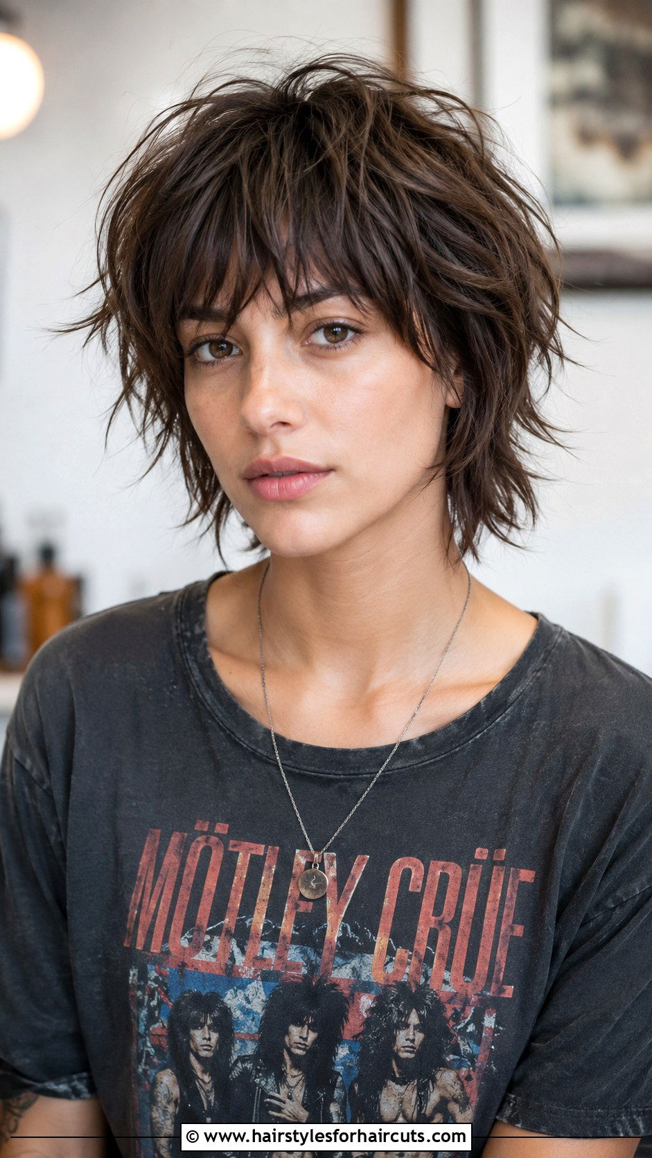 Cropped Layered Haircut - 25 hairstyles for female pattern baldness - 25 hairstyles for female pattern baldness