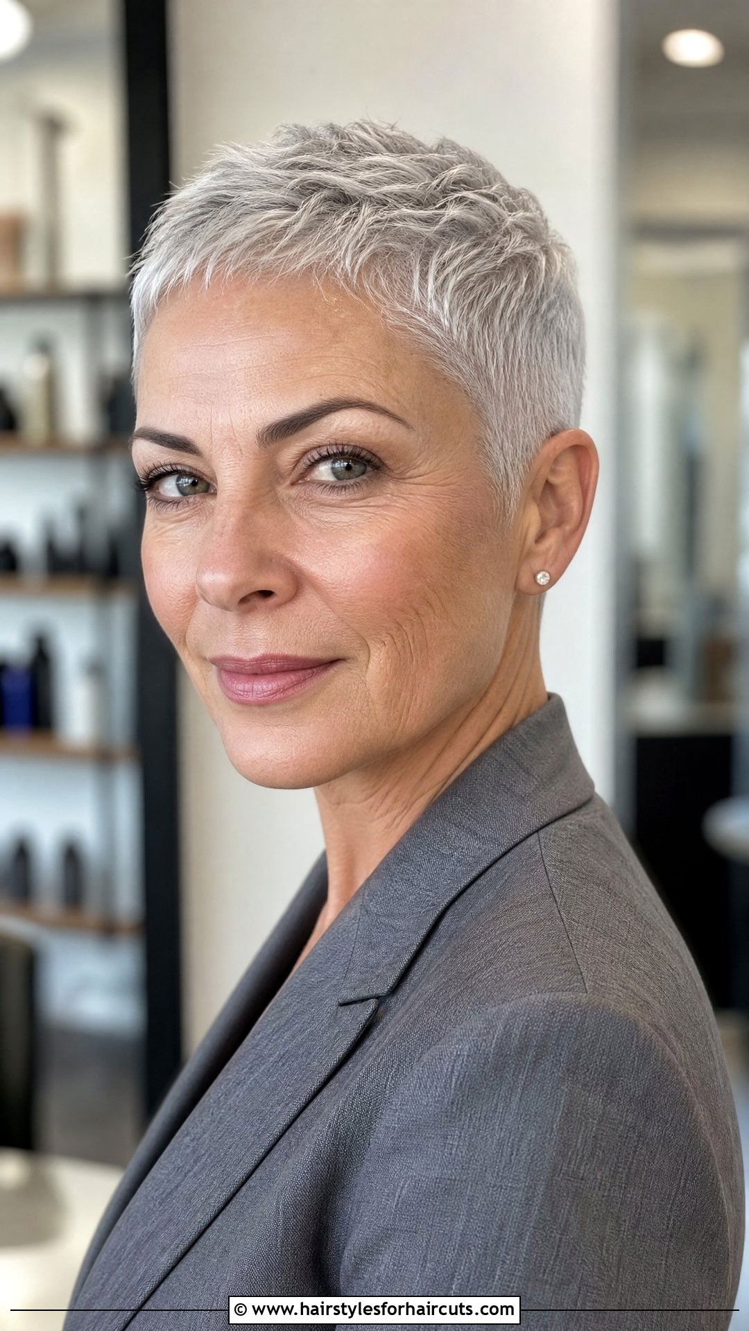 Cropped Pixie - 25 short hairstyles for over 50 - 25 short hairstyles for over 50