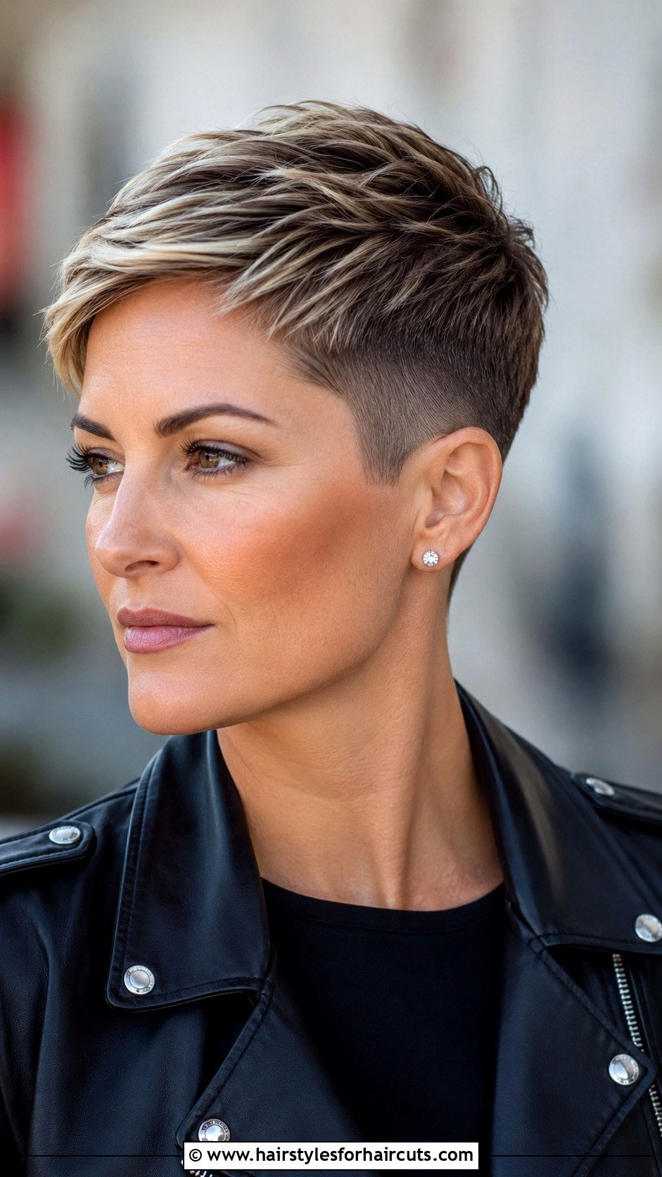 Cropped Pixie - 25 hairstyles to hide thinning hair - 25 hairstyles to hide thinning hair