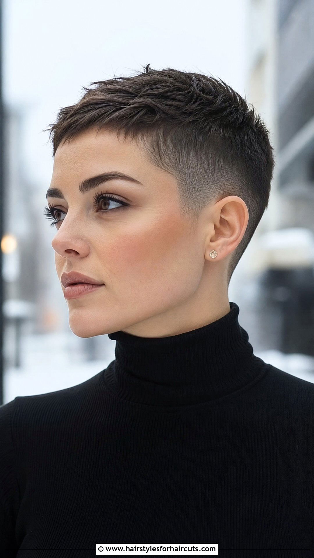 Cropped Pixie Haircut - 25 thin hair women hairstyles - 25 thin hair women hairstyles