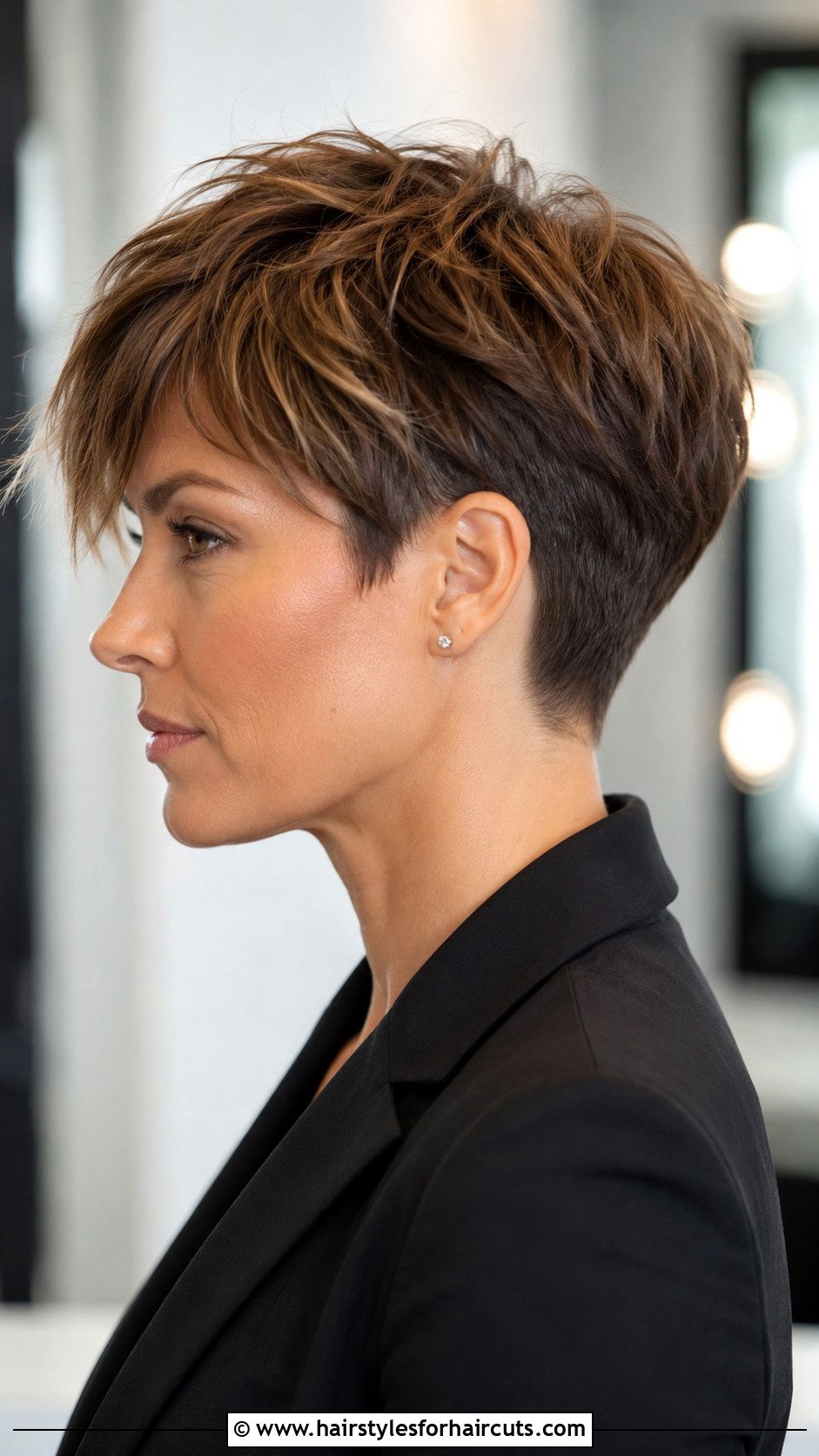 Cropped Pixie Haircut - 25 round face thick hair short haircuts - 25 round face thick hair short haircuts