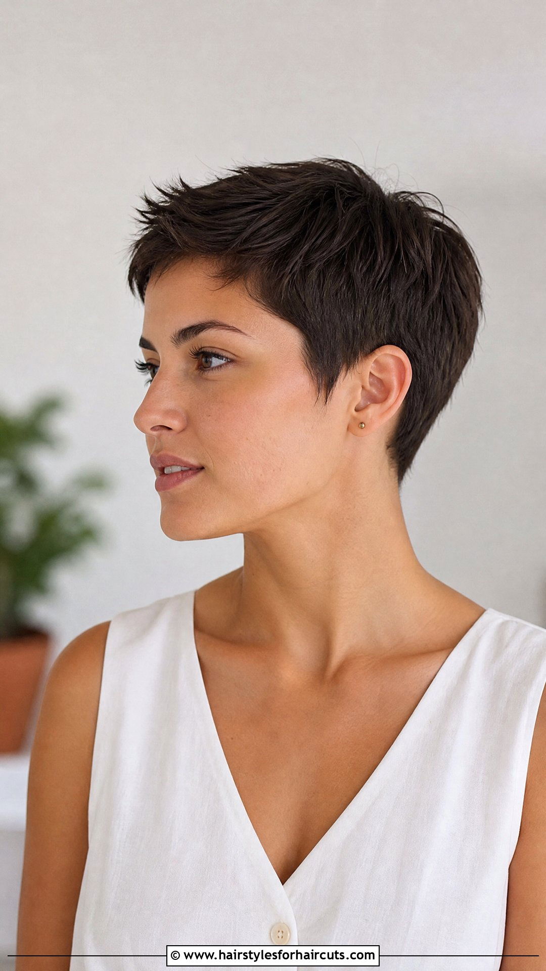 Cropped Pixie Haircut - 25 thinning hair haircuts women - 25 thinning hair haircuts women
