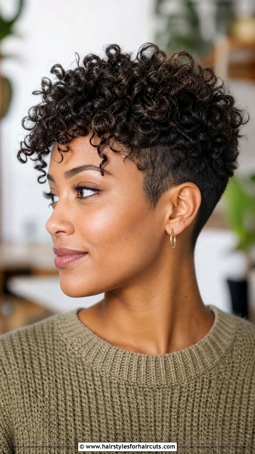 Cropped Witchy Curly Hair - 25 witch hairstyles for short hair - 25 witch hairstyles for short hair