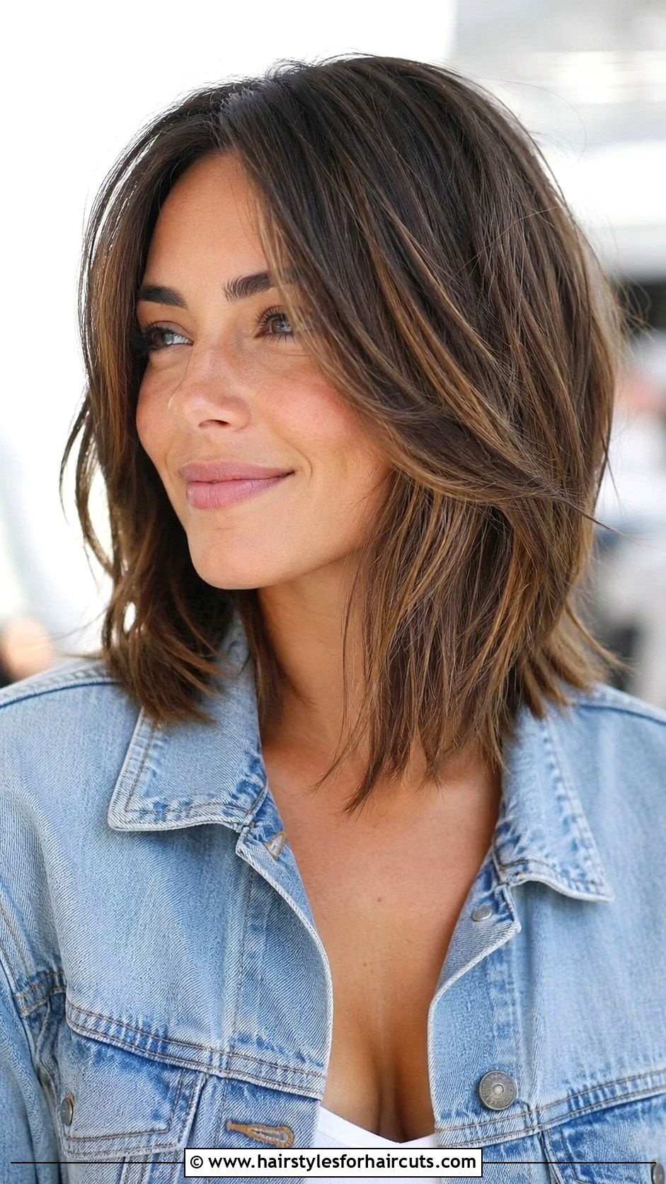 Cross Layered Lob - 25 cross haircuts - 25 cross haircuts