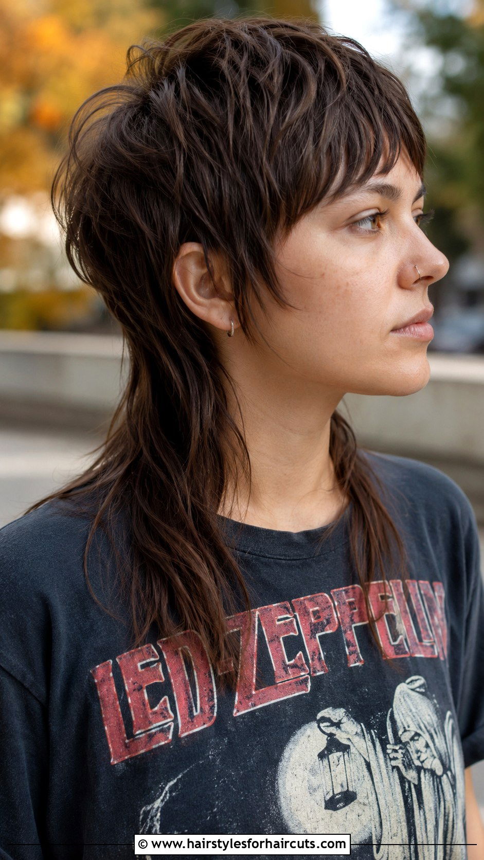 Cross Textured Mullet - 25 cross haircuts - 25 cross haircuts