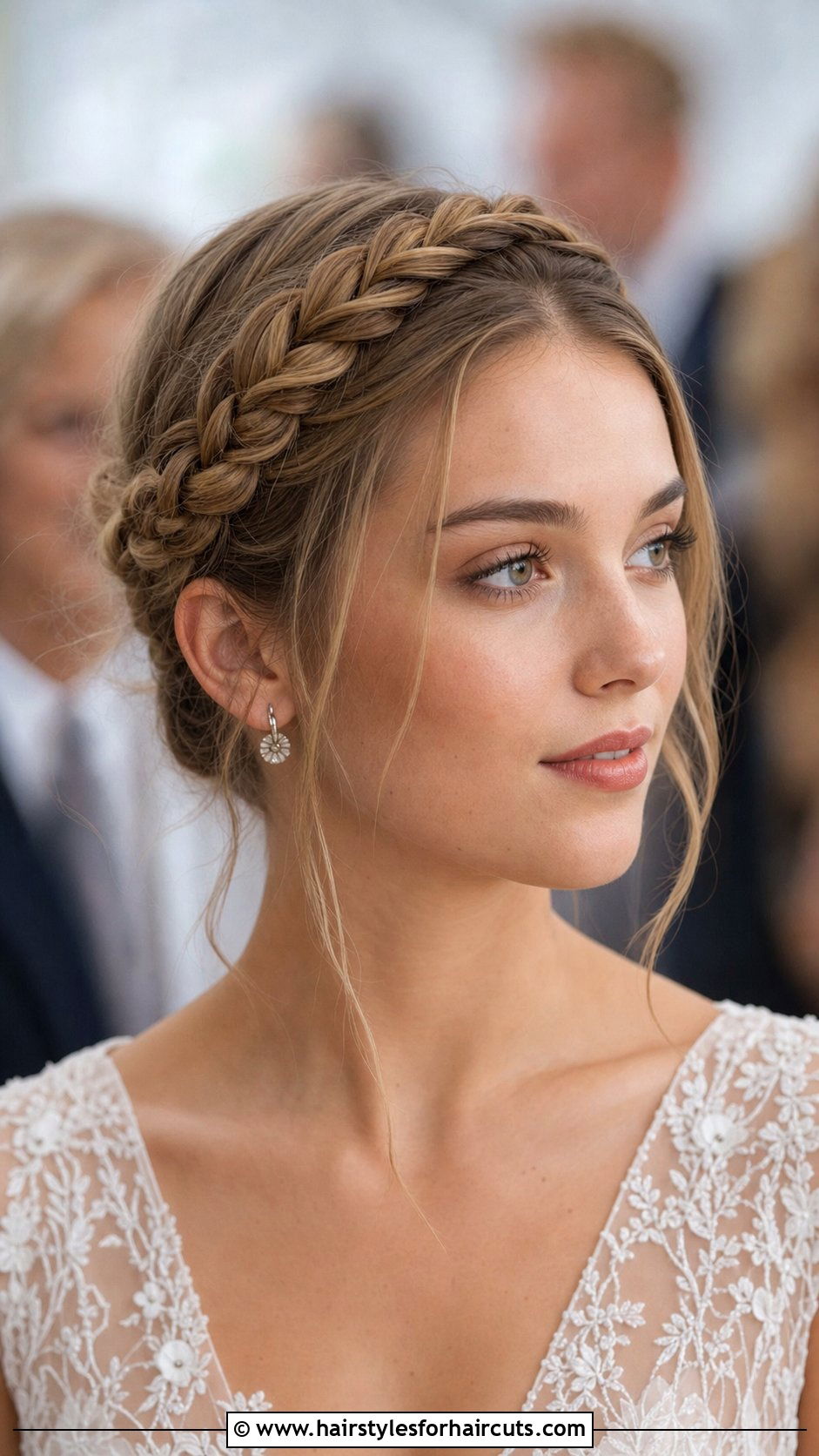 Crown Braid - 25 hairstyles that dont damage hair - 25 hairstyles that don't damage hair