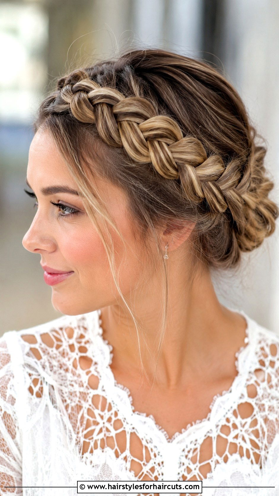 Crown Braid - 25 hairstyles for waist length hair - 25 hairstyles for waist length hair