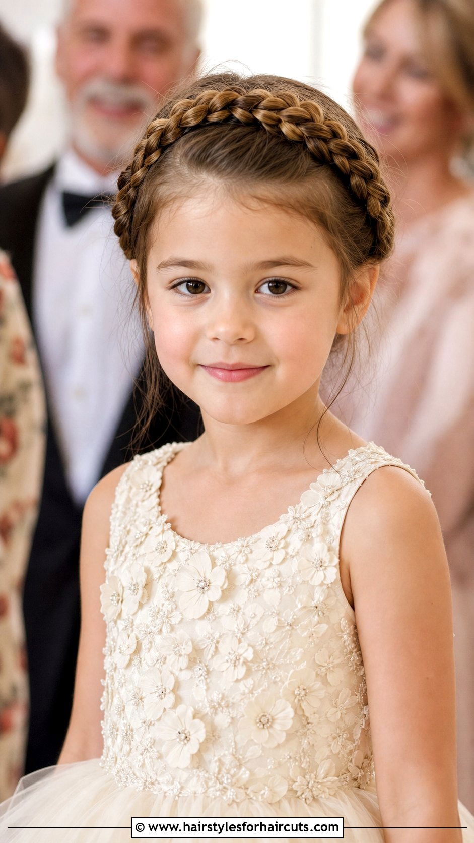 Crown Braid - 25 braided hairstyles for little girls - 25 braided hairstyles for little girls