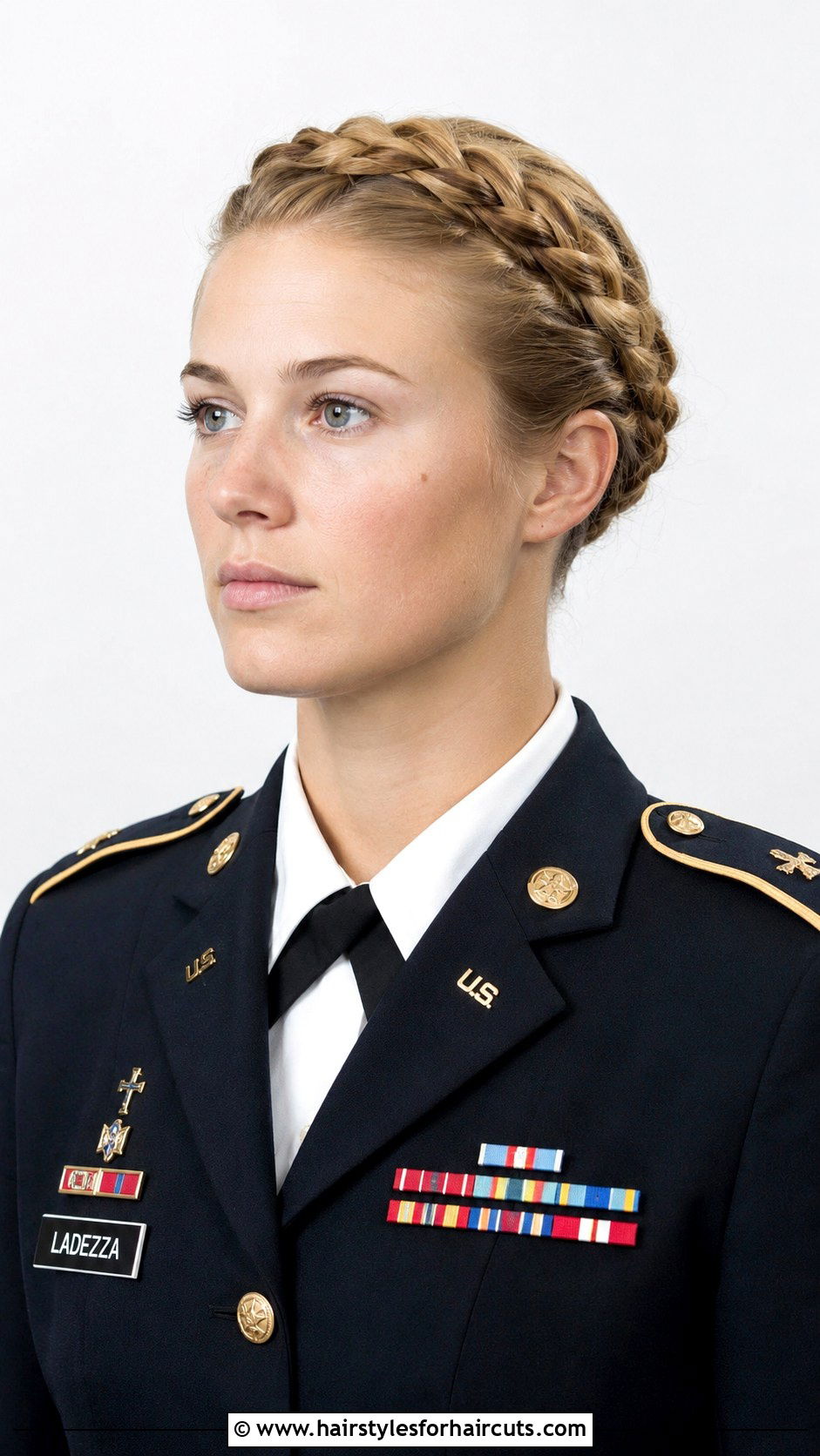Crown Braid Army Hair - 25 army hairstyles - 25 army hairstyles