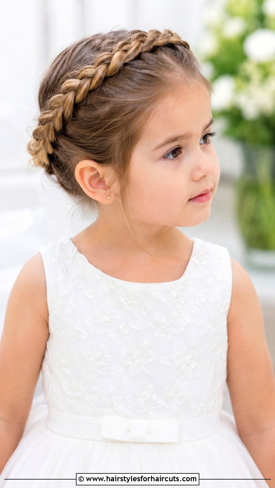 Crown Braid Hairstyle - 25 children hairstyles - 25 children hairstyles