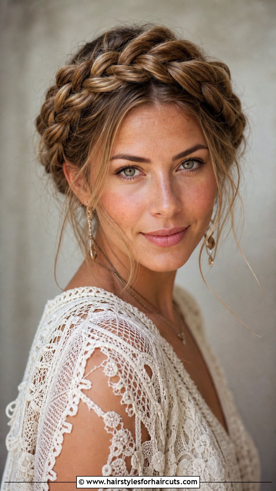 Crown Braid Hairstyle - 25 hard hairstyles - 25 hard hairstyles