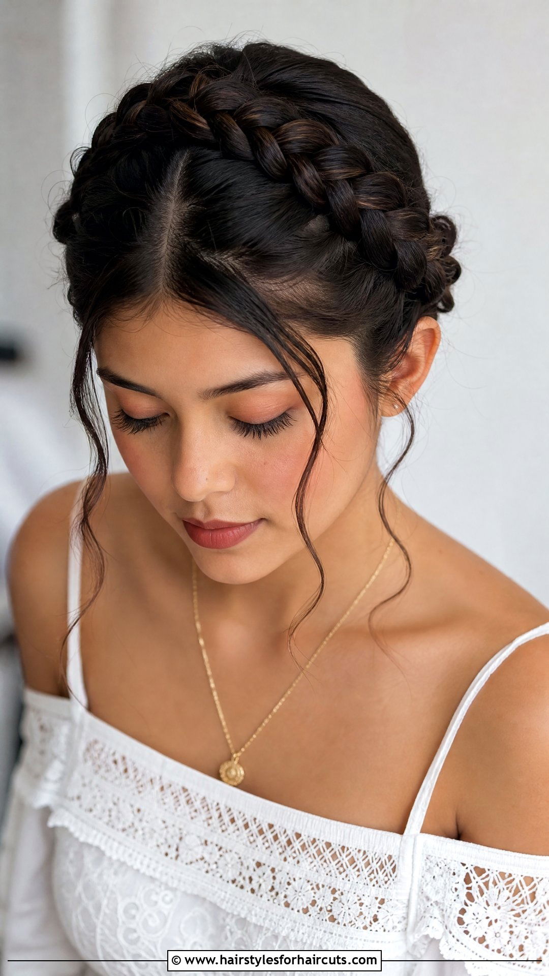 Crown Braid Mexican Hairstyle - 25 mexican hairstyles for girls - 25 mexican hairstyles for girls