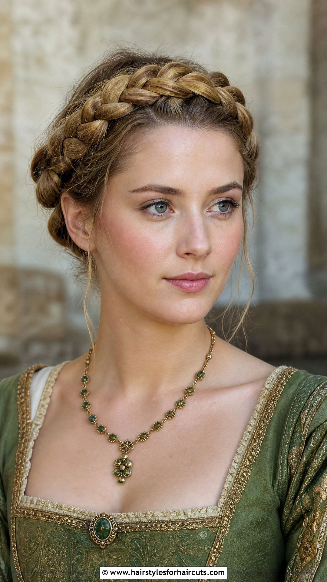 Crown Braid Updo - 25 wedding haircuts - 25 wedding haircuts