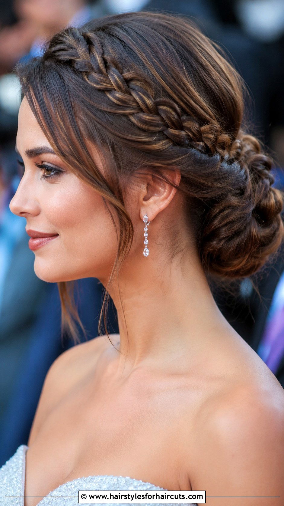 Crown Loop Braid - 25 hair loop hairstyles - 25 hair loop hairstyles
