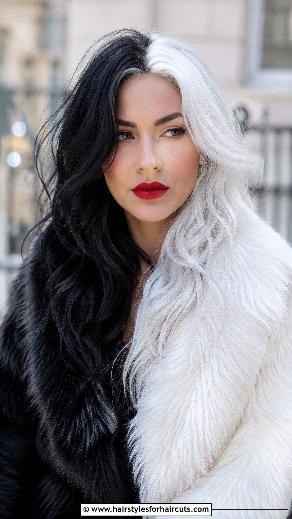 Cruella De Vil Two Tone Hair - 25 cartoon hairstyles - 25 cartoon hairstyles